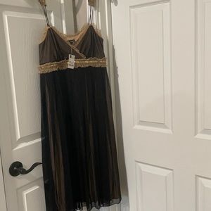 New AMAZING lined sheer sequin dress